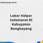 Loker Helper Indomaret Di Kabupaten Bengkayang