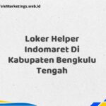 Loker Helper Indomaret Di Kabupaten Bengkulu Tengah