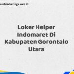 Loker Helper Indomaret Di Kabupaten Gorontalo Utara