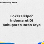 Loker Helper Indomaret Di Kabupaten Intan Jaya