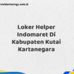 Loker Helper Indomaret Di Kabupaten Kutai Kartanegara