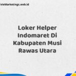 Loker Helper Indomaret Di Kabupaten Musi Rawas Utara