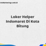 Loker Helper Indomaret Di Kota Bitung