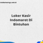 Loker Kasir Indomaret Di Bintuhan