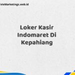 Loker Kasir Indomaret Di Kepahiang