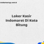 Loker Kasir Indomaret Di Kota Bitung