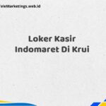 Loker Kasir Indomaret Di Krui