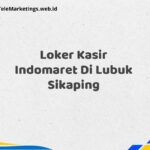 Loker Kasir Indomaret Di Lubuk Sikaping