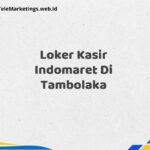 Loker Kasir Indomaret Di Tambolaka