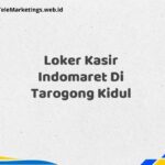 Loker Kasir Indomaret Di Tarogong Kidul