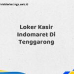 Loker Kasir Indomaret Di Tenggarong