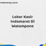 Loker Kasir Indomaret Di Watampone