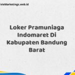 Loker Pramuniaga Indomaret Di Kabupaten Bandung Barat