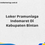 Loker Pramuniaga Indomaret Di Kabupaten Bintan