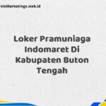 Loker Pramuniaga Indomaret Di Kabupaten Buton Tengah