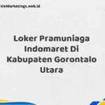 Loker Pramuniaga Indomaret Di Kabupaten Gorontalo Utara