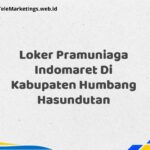 Loker Pramuniaga Indomaret Di Kabupaten Humbang Hasundutan