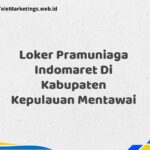 Loker Pramuniaga Indomaret Di Kabupaten Kepulauan Mentawai