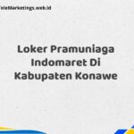 Loker Pramuniaga Indomaret Di Kabupaten Konawe