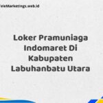Loker Pramuniaga Indomaret Di Kabupaten Labuhanbatu Utara