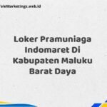 Loker Pramuniaga Indomaret Di Kabupaten Maluku Barat Daya