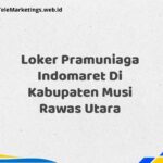 Loker Pramuniaga Indomaret Di Kabupaten Musi Rawas Utara