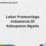 Loker Pramuniaga Indomaret Di Kabupaten Ngada