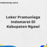 Loker Pramuniaga Indomaret Di Kabupaten Ngawi
