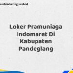 Loker Pramuniaga Indomaret Di Kabupaten Pandeglang