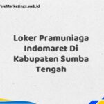 Loker Pramuniaga Indomaret Di Kabupaten Sumba Tengah