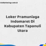 Loker Pramuniaga Indomaret Di Kabupaten Tapanuli Utara