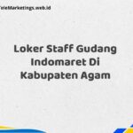 Loker Staff Gudang Indomaret Di Kabupaten Agam