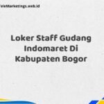 Loker Staff Gudang Indomaret Di Kabupaten Bogor