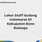Loker Staff Gudang Indomaret Di Kabupaten Bone Bolango