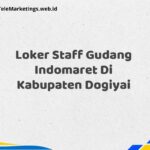 Loker Staff Gudang Indomaret Di Kabupaten Dogiyai