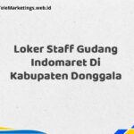 Loker Staff Gudang Indomaret Di Kabupaten Donggala