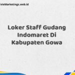 Loker Staff Gudang Indomaret Di Kabupaten Gowa