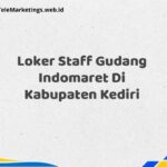 Loker Staff Gudang Indomaret Di Kabupaten Kediri