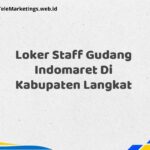 Loker Staff Gudang Indomaret Di Kabupaten Langkat