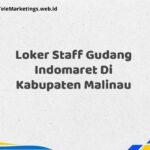 Loker Staff Gudang Indomaret Di Kabupaten Malinau