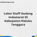 Loker Staff Gudang Indomaret Di Kabupaten Maluku Tenggara