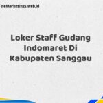 Loker Staff Gudang Indomaret Di Kabupaten Sanggau