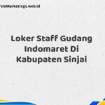 Loker Staff Gudang Indomaret Di Kabupaten Sinjai