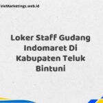 Loker Staff Gudang Indomaret Di Kabupaten Teluk Bintuni