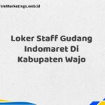 Loker Staff Gudang Indomaret Di Kabupaten Wajo
