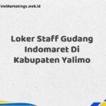 Loker Staff Gudang Indomaret Di Kabupaten Yalimo