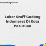 Loker Staff Gudang Indomaret Di Kota Pasuruan