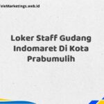 Loker Staff Gudang Indomaret Di Kota Prabumulih