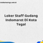 Loker Staff Gudang Indomaret Di Kota Tegal