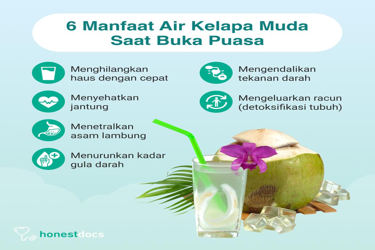 Manfaat Air Kelapa Muda